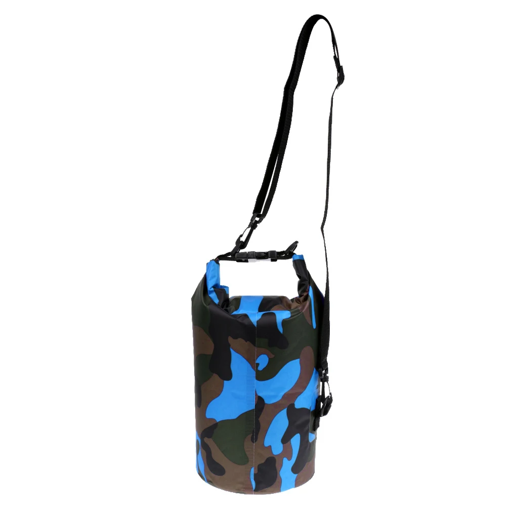 500DPVC 10L Camo Waterproof Dry Bag Sack for Kayaking Camping Rafting Waterproof Dry Bag Dry Bag for Kayaking