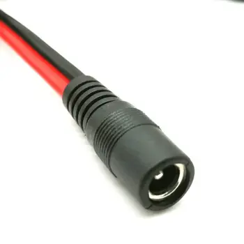 

DC 5.5mm x 2.1mm Power Male Plug Cable with DC8mm Adapter Compatible 14 AWG Wire H05A
