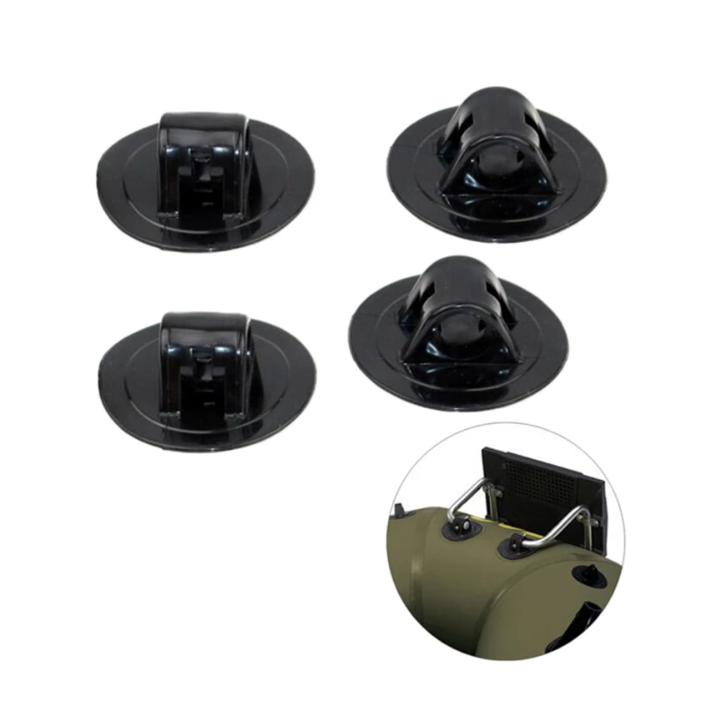 4x Inflatable Kayak Outboard Motor Mount Holder Bracket Buckle Engine Plate