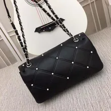 Роскошная брендовая Сумка женская кожаная сумка высшего качества дизайнерская классическая сумка через плечо для женщин