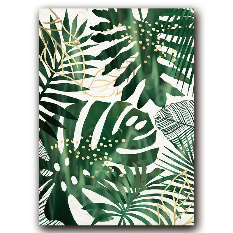 Modern-Minimalistic-Animal-Flamingo-With-Leaves-Canvas-Art-Abstract-Painting-Print-Picture-Wall-Poster-Office-Home (9)