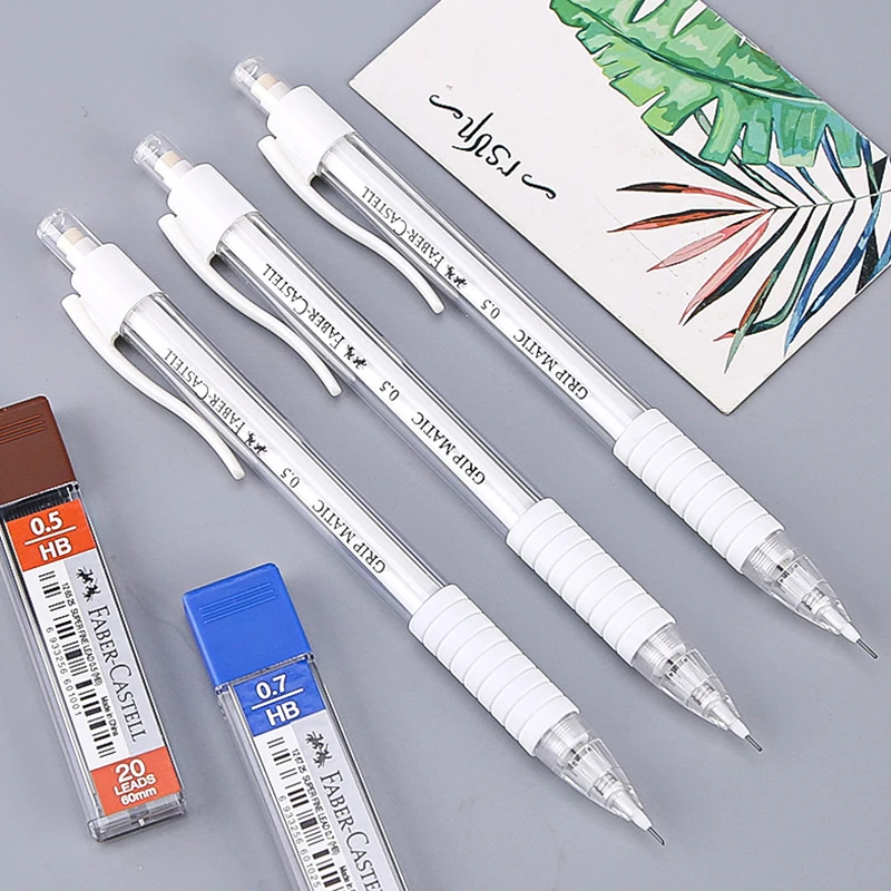 Faber-Castell 0.5Mm Matita Meccanica Automatica 2B/Hb Con Gomma Stampa Disegno Gratuito Scuola Forniture Per Ufficio Articoli Di Cancelleria