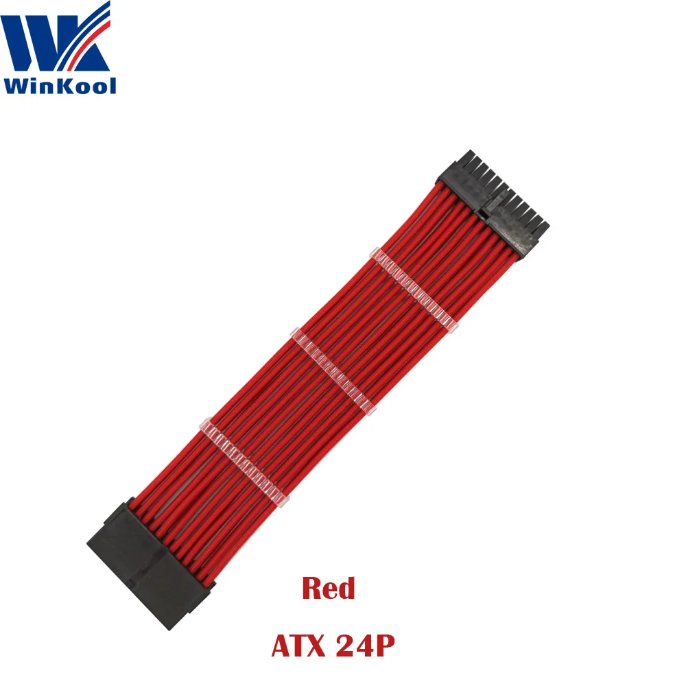 WinKool ATX 24P Extension Cable Red