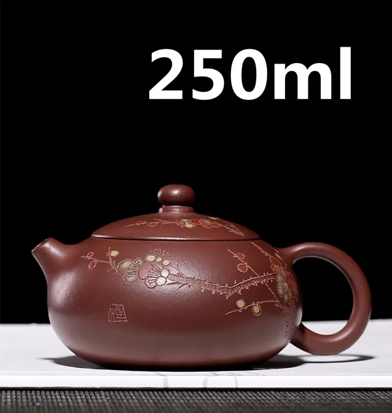 

Teapot Yixing Zisha Clay Chinese Porcelain Teapots Tea pot Ceramic 250ml New Arrived High Quality With Gift Box