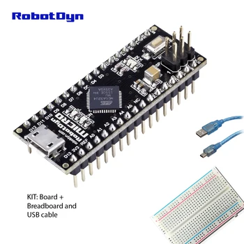 

Micro ATmega32U4 (5V, 16MHz). Pins soldered. Compatible with Arduino Micro and Leonardo