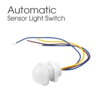PIR Infrared Light Motion Sensor Time Delay Home Lighting Switch Led Sensitive Night Lamp for Home Indoor Outdoor Auto On Off
