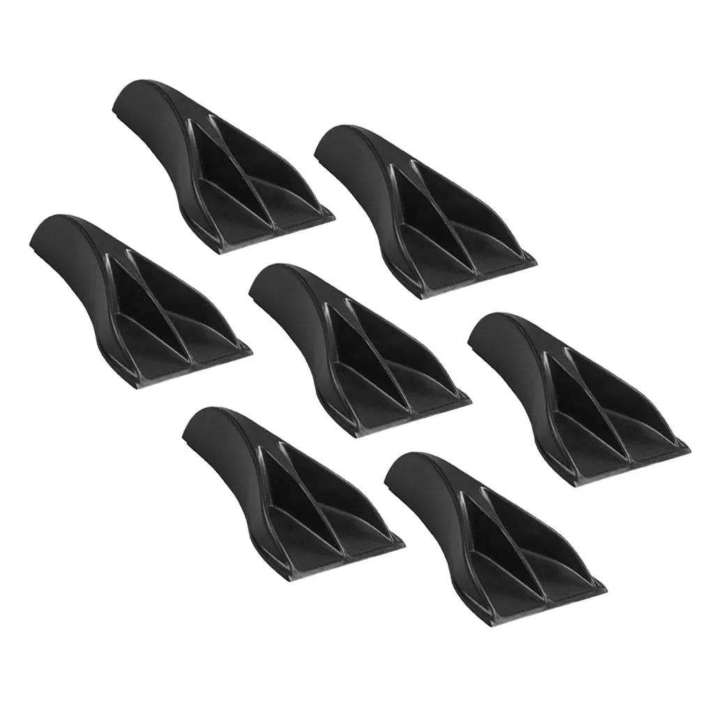 7 Pieces Car Roof Decoration Air Vortex Generator Shark Fins