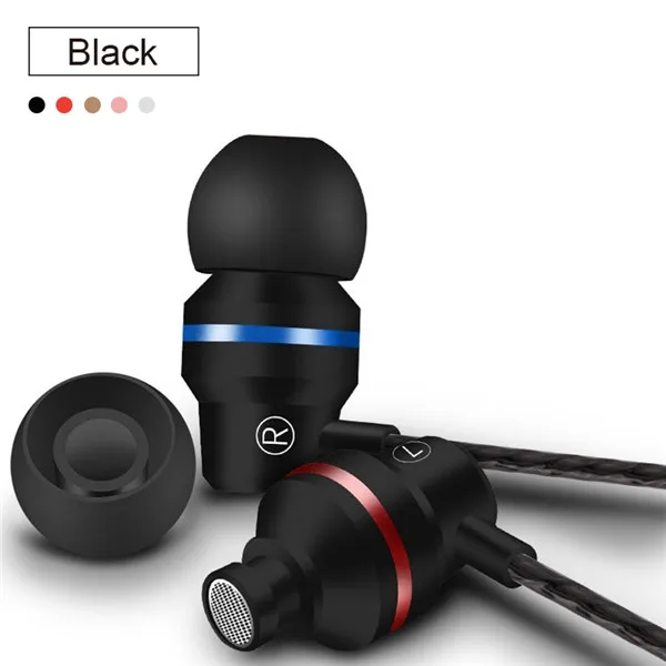 3.5mm Black CALETOP, 3,5 мм, Тип C, наушники с динамическим приводом, HiFi, USB-C, наушники-вкладыши, бас, металлическая Спортивная игровая гарнитура с микрофоном для Xiaomi huawei - Цвет: 3.5mm Black