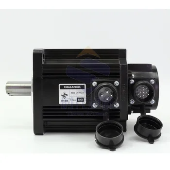 

130ST AC Servo Motor Case-2KW 2500 Rpm 7.7 N. M130 Servo Motor 2KW with Driver Unit