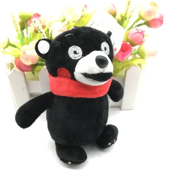 

Mini 14cm Lovely Japan Kumamoto Bear Pendant Kumamon Teddy Bear Key Chain Bag Pendant Girls Doll Kid Toy