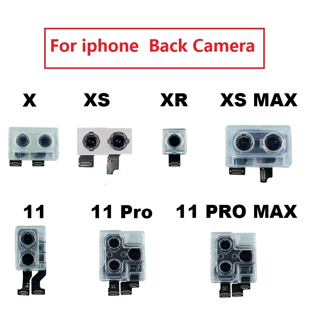 Основная задняя камера для iPhone X XS XR MAX 11 Pro Max замена гибкого кабеля задней камеры |