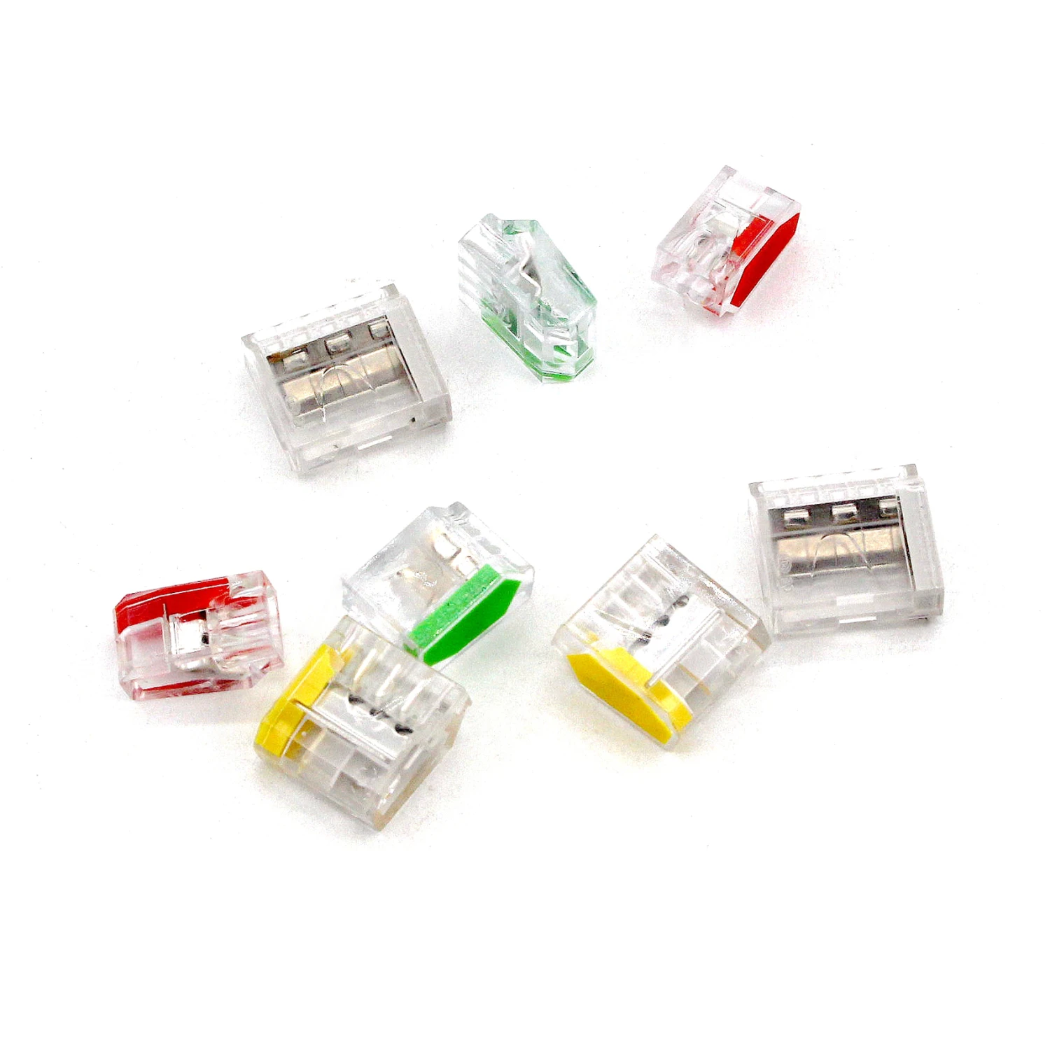 Wire Connector Push-in Terminal Electrico Block Compact Wiring Splicing Conector Eletrico Universal Electrician Tool Set China