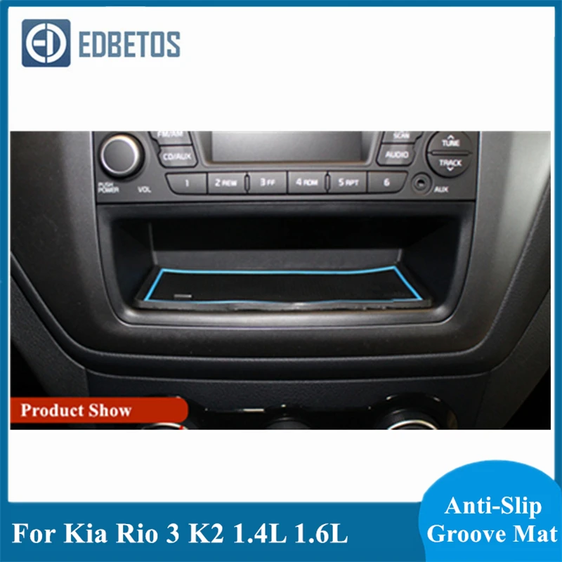 Салонные подложки для Kia Rio 3 K2 1 4 L 1.6L Аксессуары Анти скольжения Мат затворный