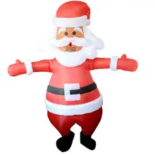 Надувной Рождественский Санта костюм для верховой езды олень взрослый для ролевых игр вечерние реквизит