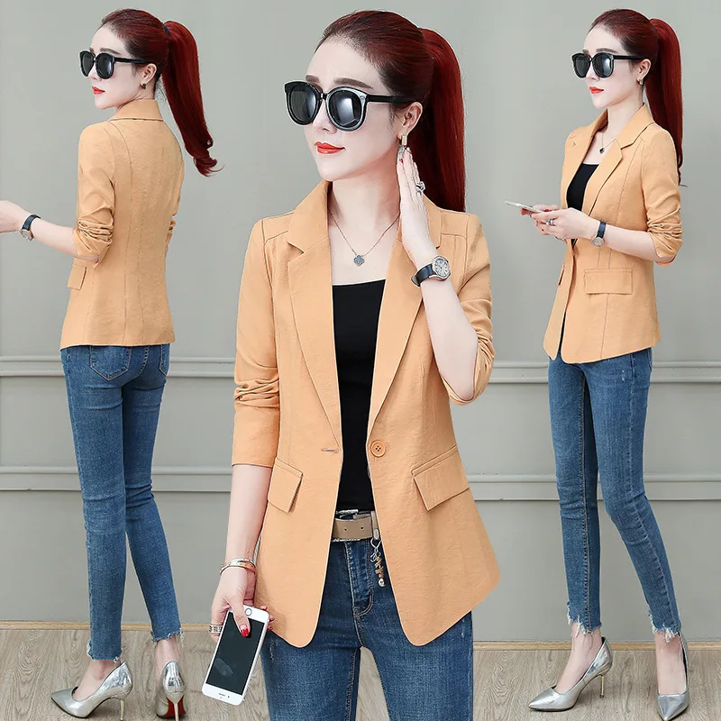 

[9z18055] 2019 Autumn New Style Women's Fashion Elegant Small Suit Coat