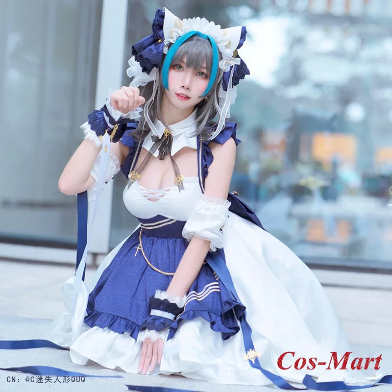 Новое поступление Лидер продаж костюм для косплея Чеширского лазура модный