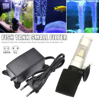 

Aquarium Filter Fishing Tank Super Mute Small Pneumatic Filt Purification Tool for Fish Tank YU-Home