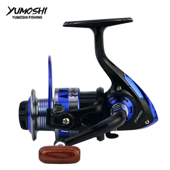 

YUMOSHI KP Series Fishing Reel 12BB Fresh/Salt Water Spinning Sea Casting Reel Carp Metal Spool Baitcasting Fishing Reels Tackle