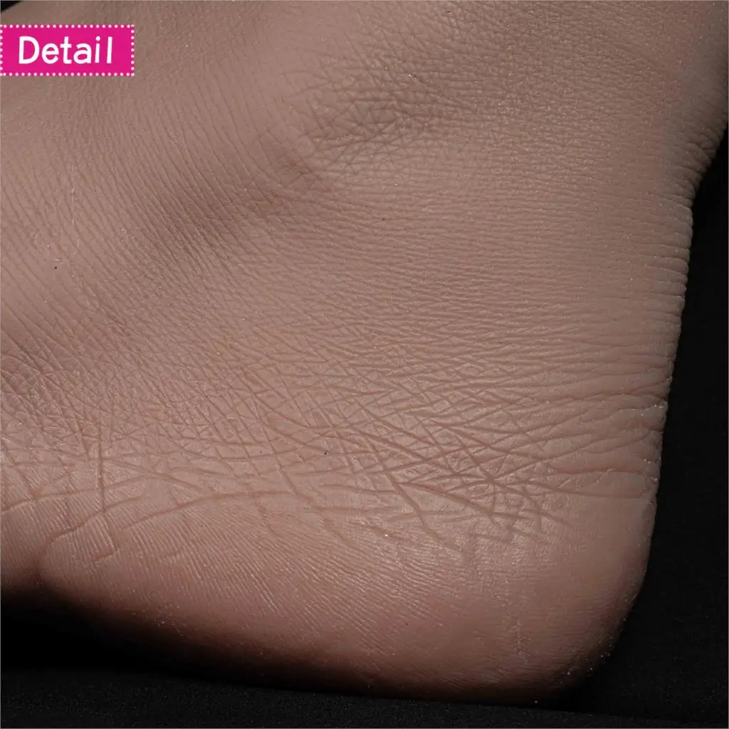 Simulation Foot Model Large UR 46 1:1 Real Shooting Display Props Medical Painting Teaching Big Size Lifelike Male Feet TG4601