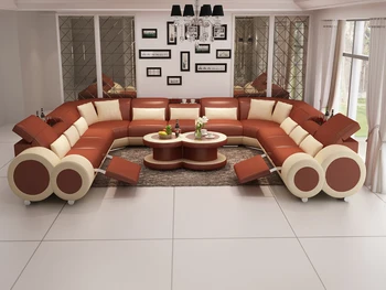 

New big home sofa cama design sofa set living room furniture Divano sofas modernos para sala