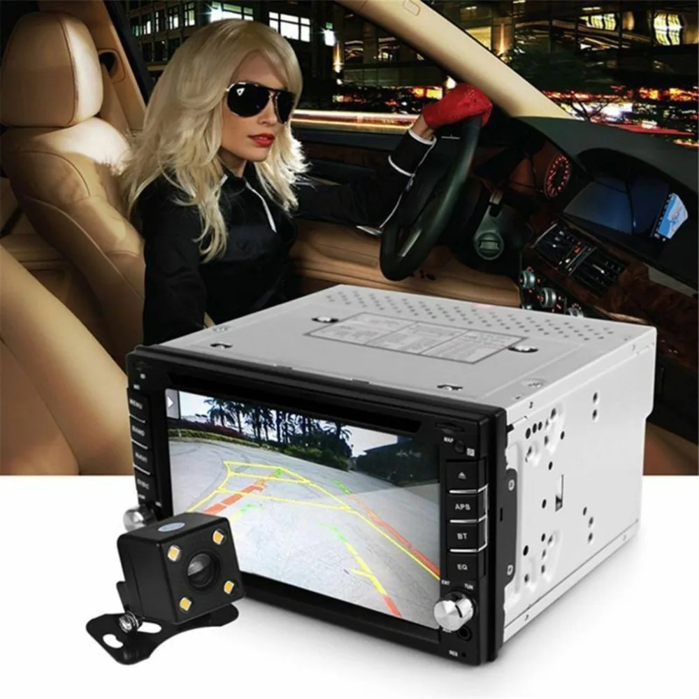 6,2 дюймов Автомобильный Радио навигатор с двойной 2DIN gps Navi беспроводной USB MP3 DVD CD Универсальный Автомобильный мультимедийный плеер