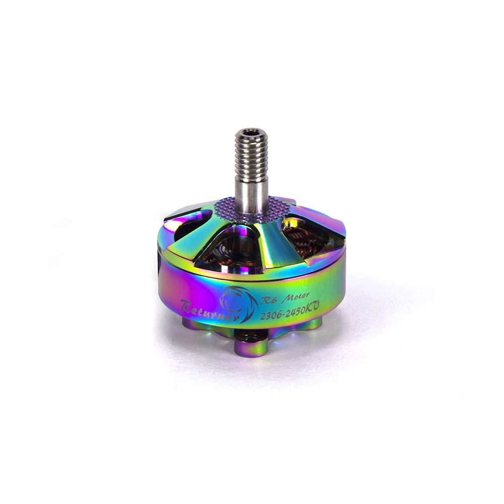 

BrotherHobby R6 2306 1660KV 1800KV 2450KV 2650KV color plated violent racing motor for remote control through machine compet