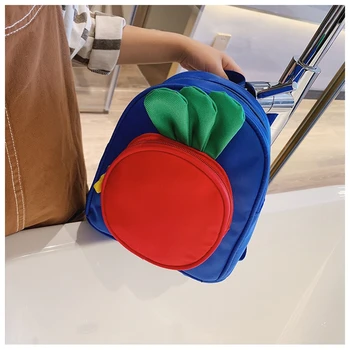 

Cute Radish Small Backpack Boys Girls Schoolbag Children's Backpack Cartoon Student Bag Backpack for Children