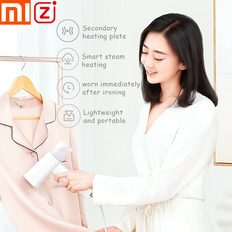 Отпариватель xiaomi ручной паровой утюг для одежды Бытовая глажка портативный