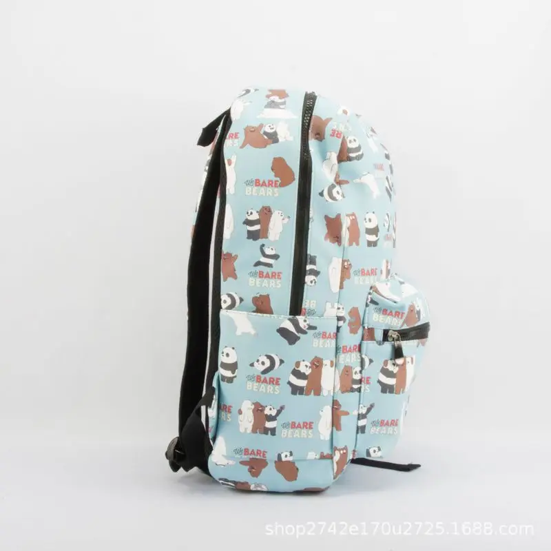 IVYYE We Bears Panda модные аниме рюкзаки из искусственной кожи мягкий кожаный школьный рюкзак повседневные сумки студенческий туристический рюкзак унисекс