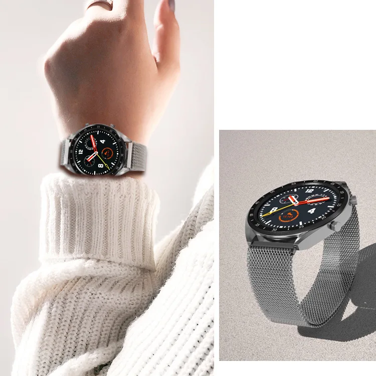 22 мм ремешок для часов для huawei watch gt Миланская петля 20 мм для samsung galaxy watch 46 мм gear s3 frontier galaxy watch active2