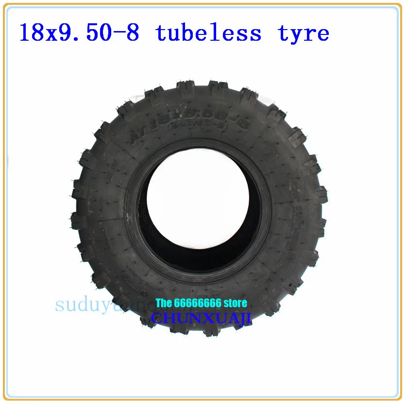 18x9. 5-8(240/55-8) 8 дюймов ATV Quad Go-kart tubelesss внедорожный tires18x9.50-8 шины для электроскутера для Harley инструмент для монтажа цепи