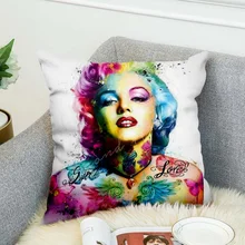 Special Offers Marilyn Monroe Pillow Case Polyester Decorative Pillowcases Throw Pillow Cover style-8 Special Offers Marilyn Monroe Pillow Case Polyester Decorative Pillowcases Throw Pillow Cover style-8