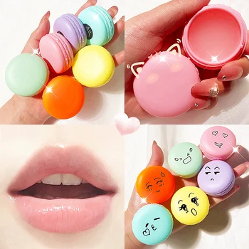

Teayason moisturizing lip balm strawberry apple lemon smell long lasting remove dead skin transparent jelly lipstick AM197