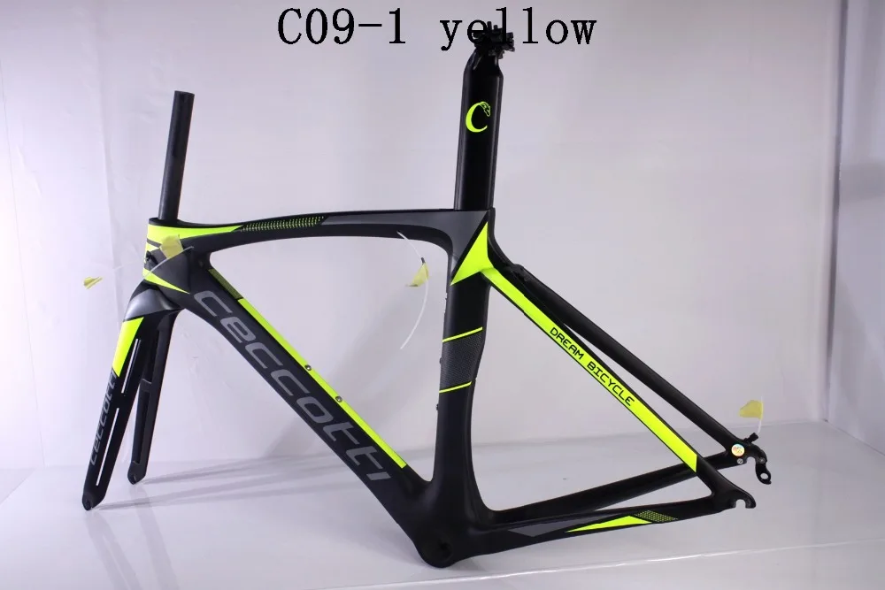 Фирменная желтая карбоновая рама для шоссейного велосипеда telai bici corsa carbonio PF30 cadre velo route углеродная рама для велосипеда горячая распродажа