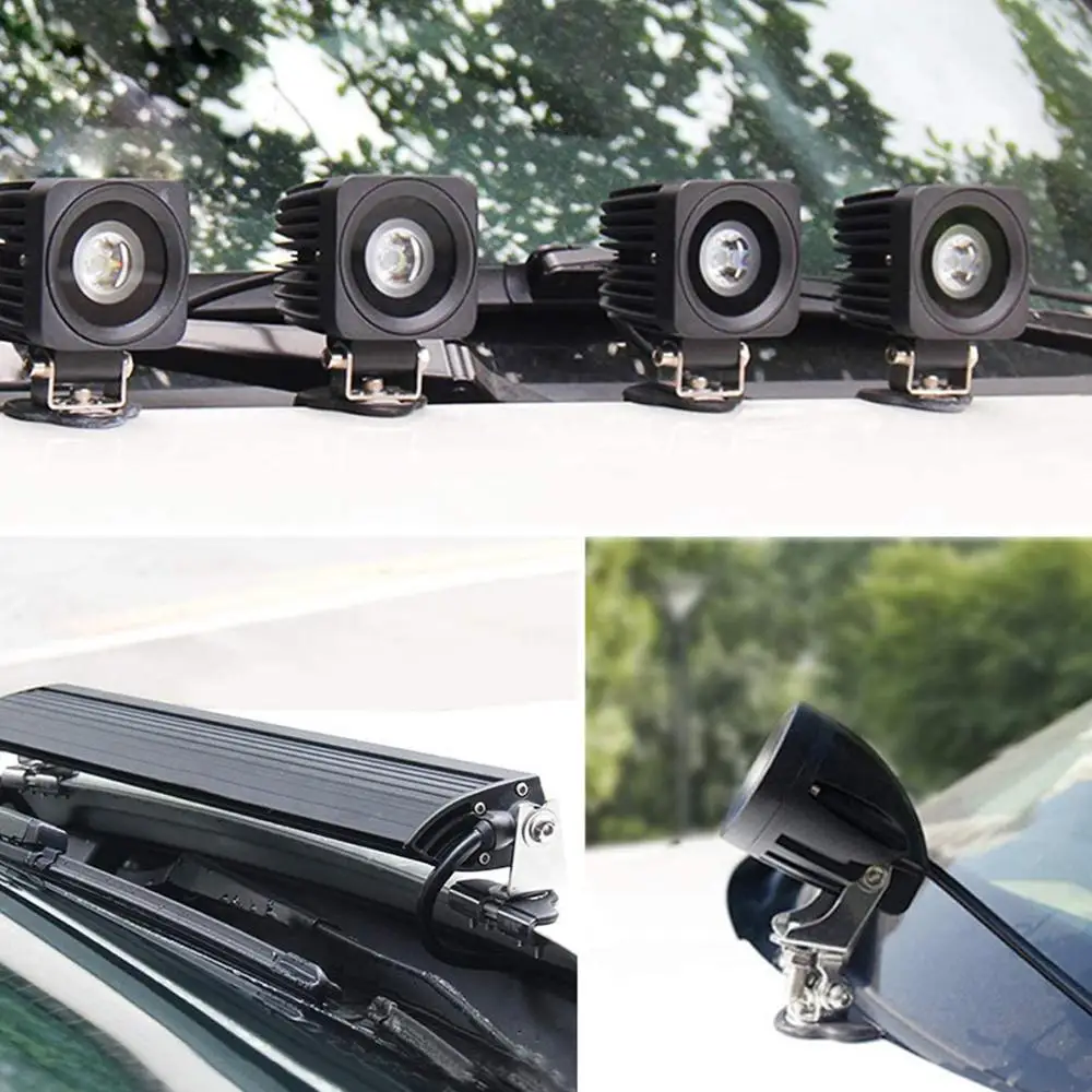 LED-lichtbalk Montagehouder, Motorkap LED-lichtbalk Montagebeugel Werklamp Houder Houder Universeel voor Auto's Seda LED-lichtbalk Montagehouder, Motorkap LED-lichtbalk Montagebeugel Werklamp Houder Houder Universeel voor Auto's Seda