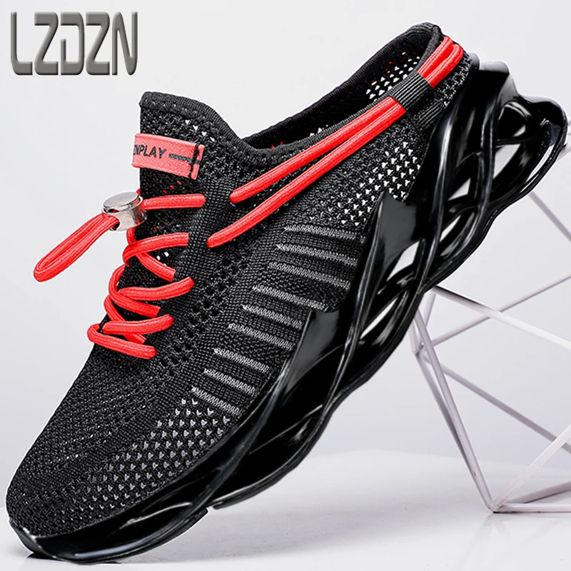 Slippers For Flip Flops Outdoor Shoes Summer Breathable Beach Trendy Men's Sport Sandals Male Holes Hiking New Without Heel Drag | Обувь