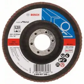 Лепестковый шлифкруг X551 Expert for Metal для домашнего инструмента Bosch (2 608 607 346) Оригинал