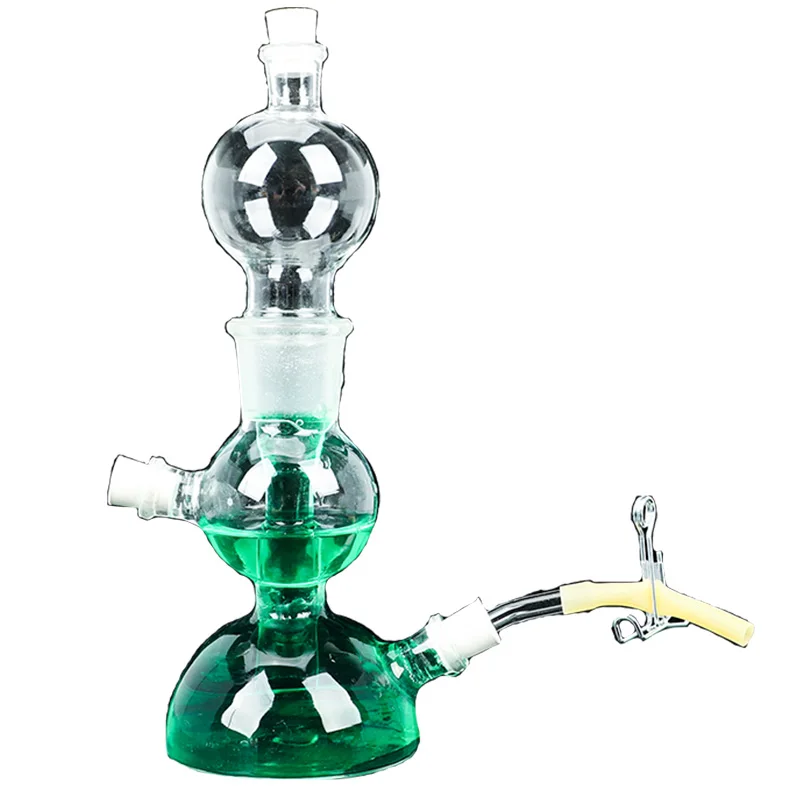 125ml/250ml Kipp's Apparatus ;Hydrogen Generating Glass Device;Gas Generating Device Lab Supplies