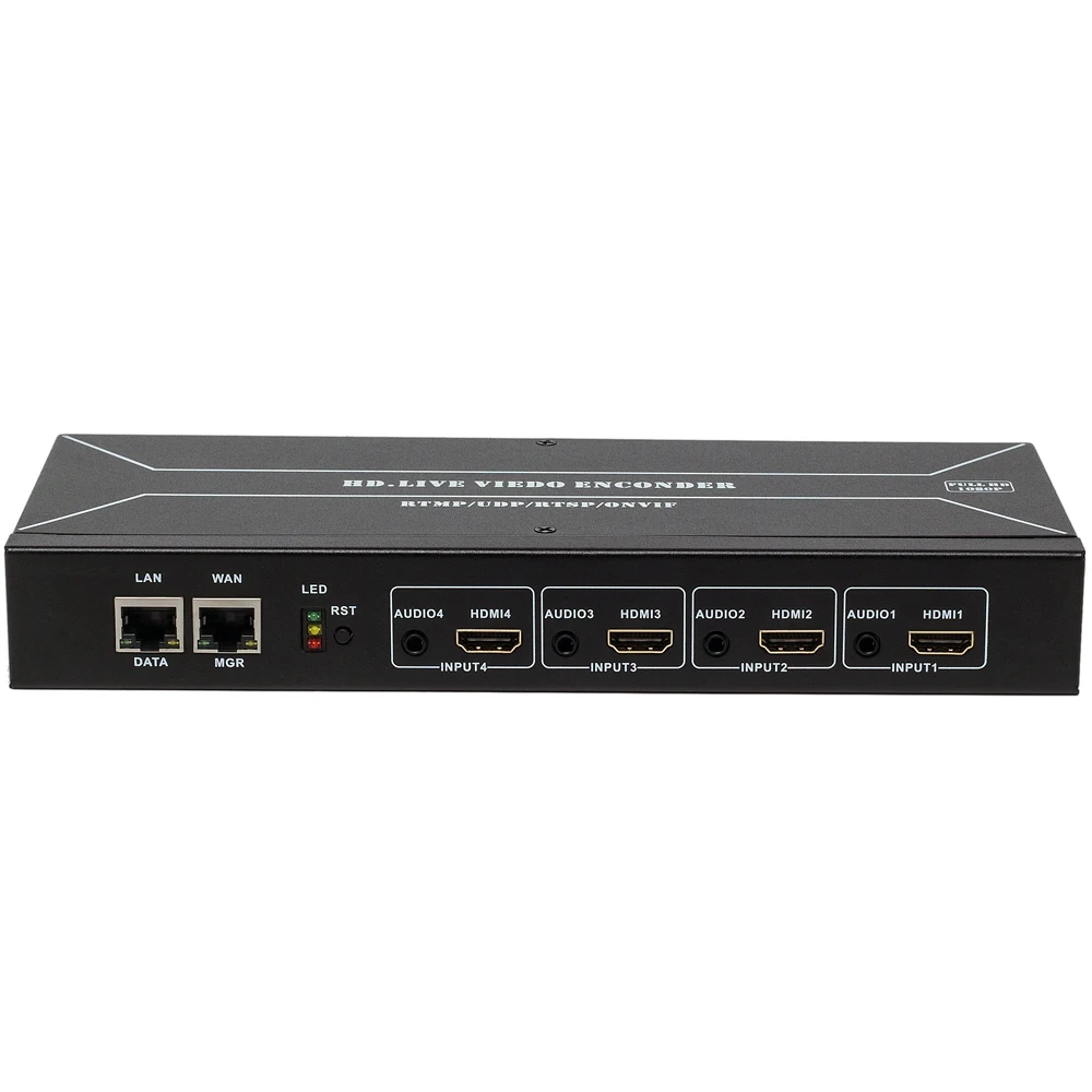 MPEG 4 H.264 HDMI To IP видео потоковый кодировщик прямой трансляции HD IPTV канала к HTTP RTSP RTMP