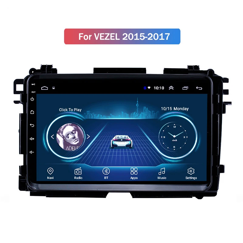Лидер продаж для Honda Vezel HRV 15 17 автомобильный навигатор DVD GPS Android 9 0 автомобильное