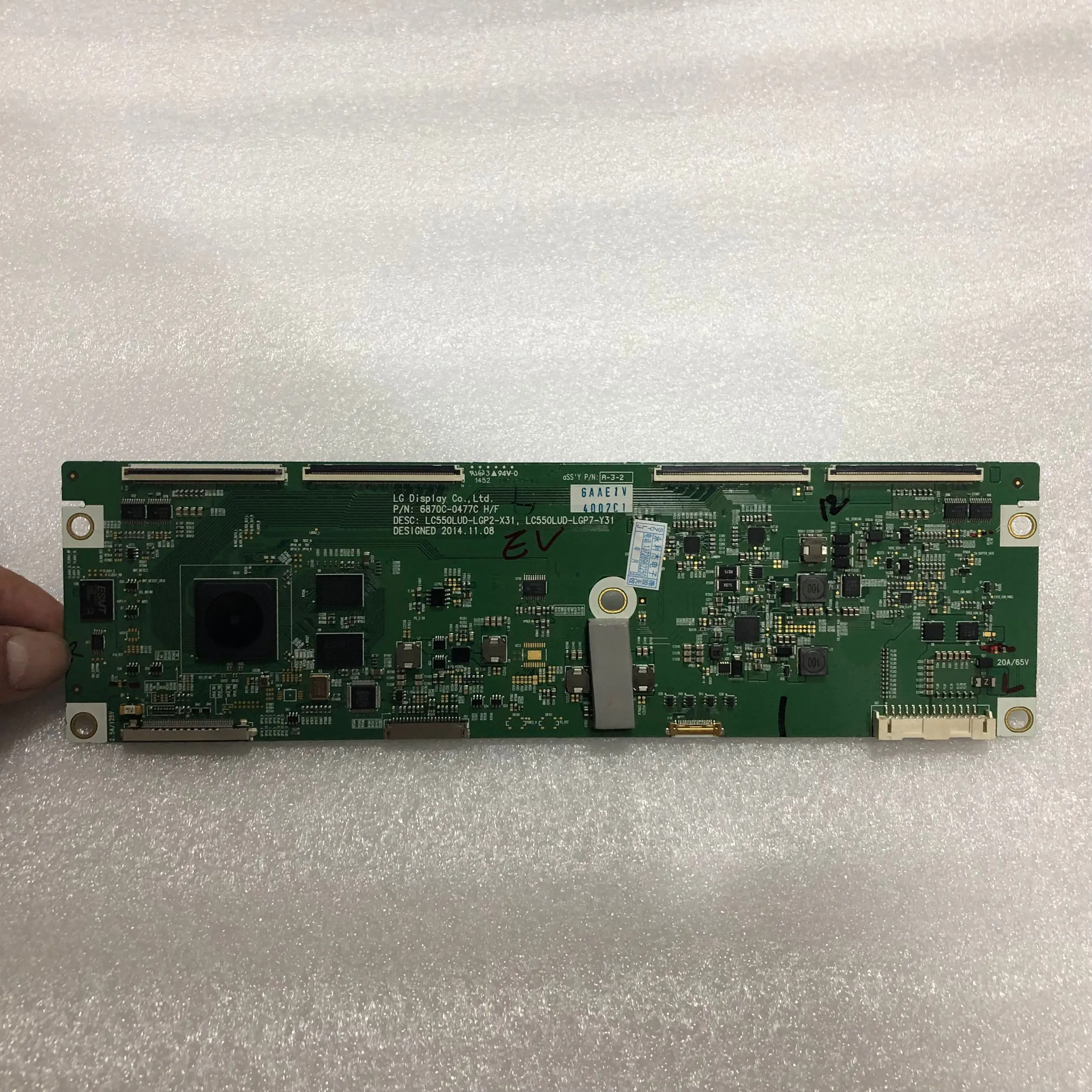 

free shipping original 100% test for LG 0LED 55EC9300 LC550LUD-LGP2-X31 6870C-0477C H/F logic board