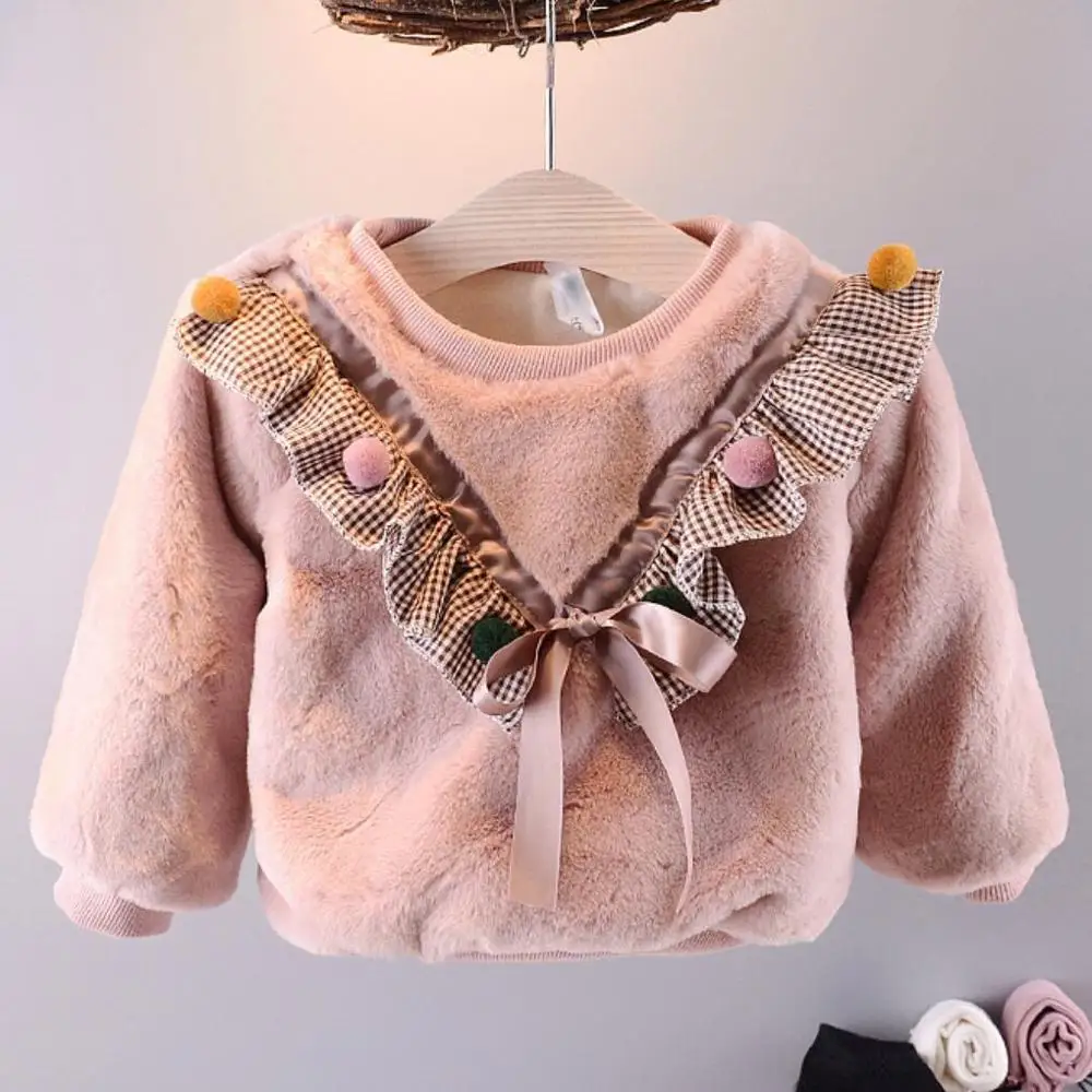 Зимнее пальто для маленьких детей; пальто для новорожденных; Верхняя одежда для младенцев; детские пальто принцессы; куртка для девочек; теплая кашемировая куртка с кружевом
