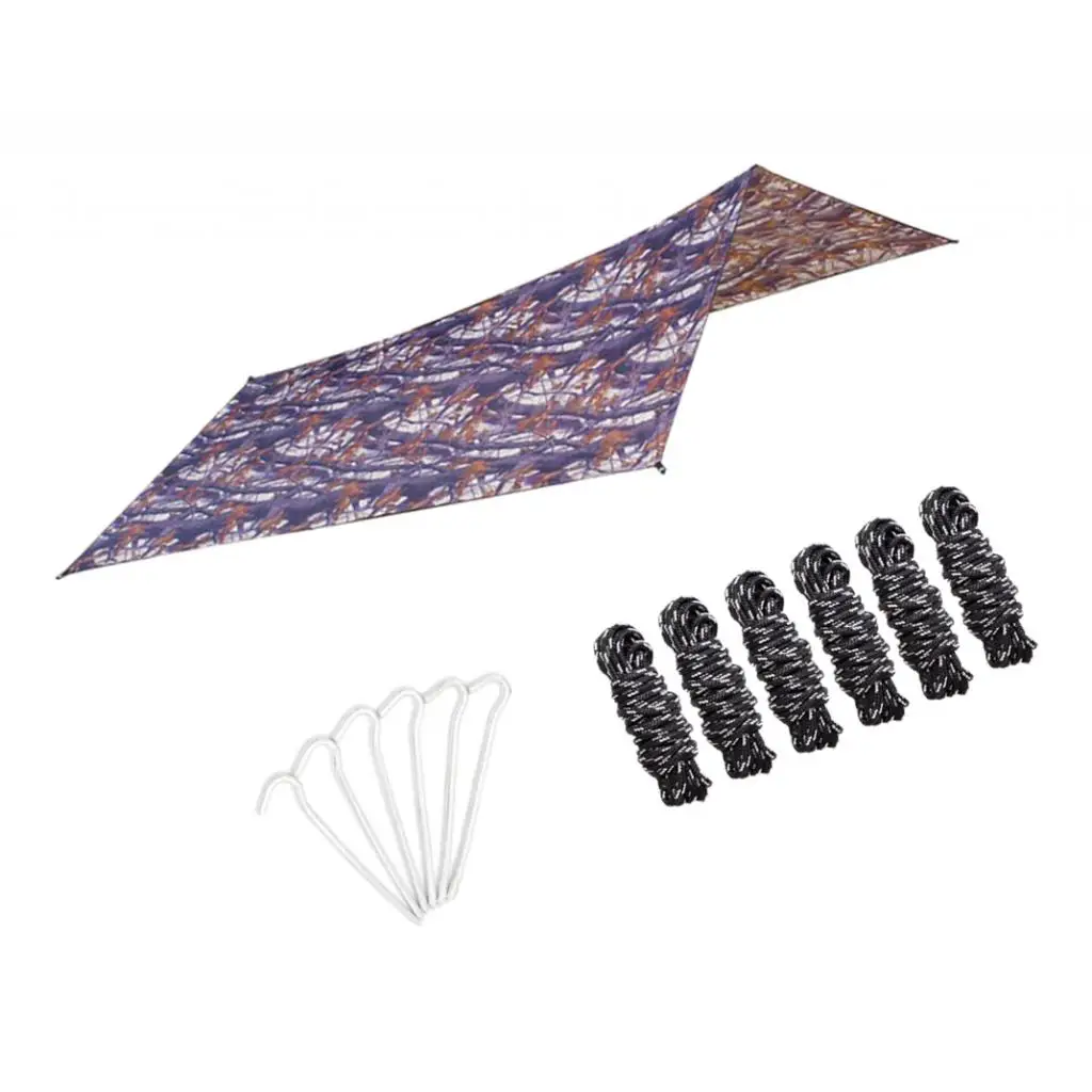 Waterproof RipStop Hammock Tarp Cover for Camping Outdoor Travel Hiking
