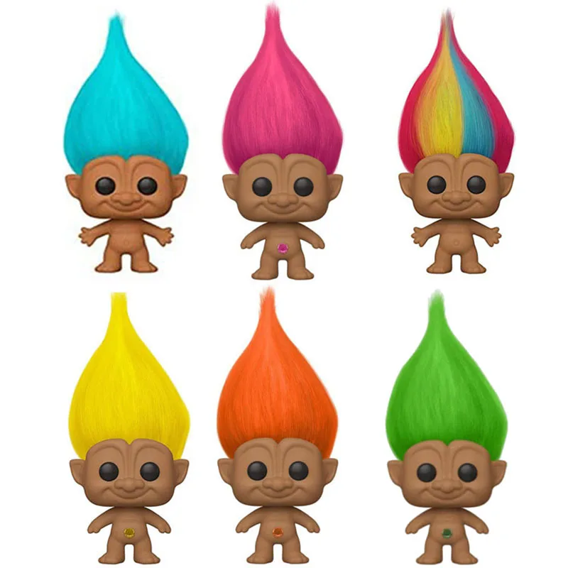 Funko POP Trolls с натуральными волосами Радужный Тролль Эксклюзивное Издание 10 см