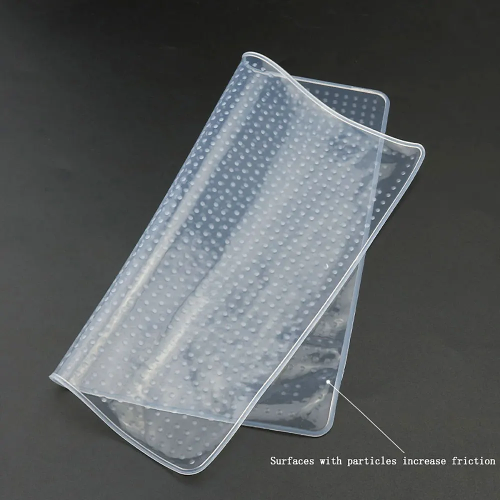 Reusable Transparent Cling Film Bowl Cup Pad Fresh Keeping Lid Food Storage Cover Silicone Wrap Seal Cover Kitchen Tools