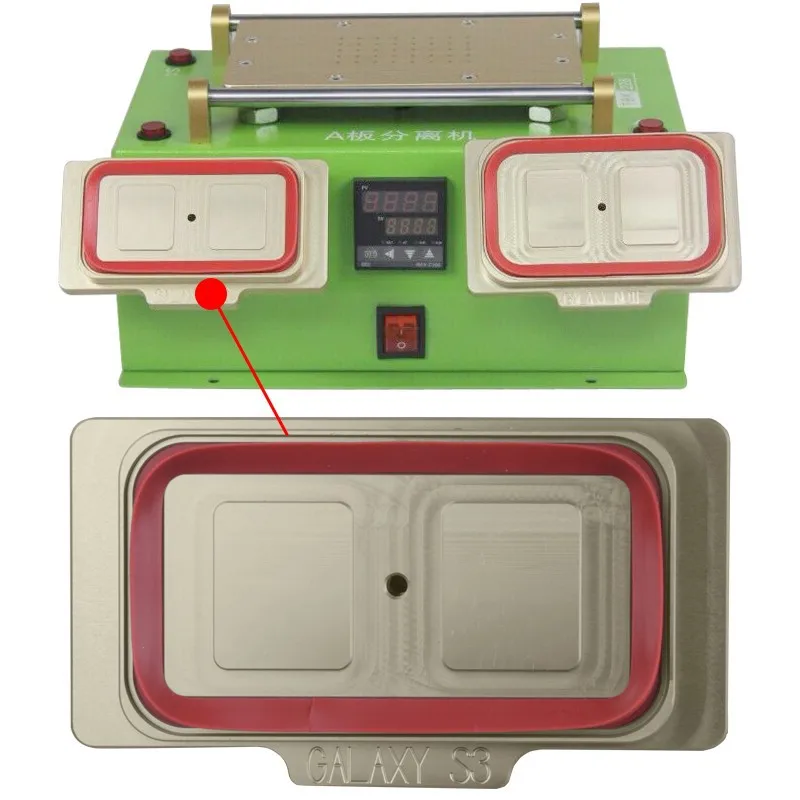 

3 in 1 LCD separator machine 7 inch middle bezel frame separator with preheater for samsung iphone