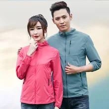 Luo форта наружная ветрозащитная УФ-защита пальто для мужчин и женщин ультратонкая дышащая эластичная Солнцезащитная одежда спортивная Tre