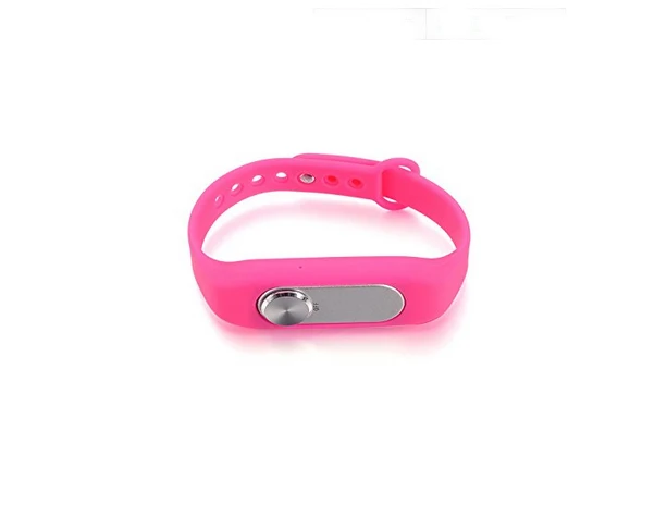 Pink Honor Product-браслетный диктофон, поддержка функции воспроизведения OTG и MP3 - Цвет: Pink