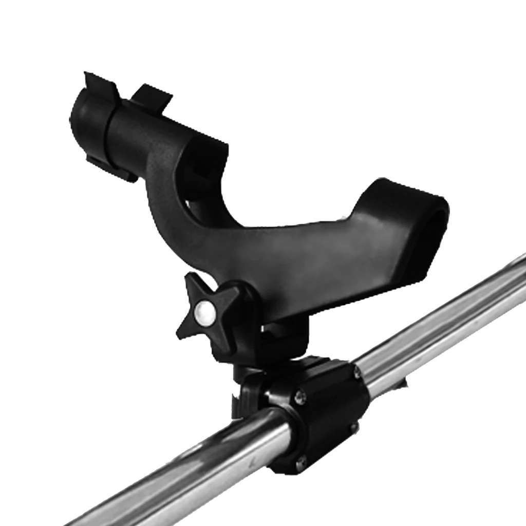 2 Pack Adjustable Side  Boat Kayak Fishing Pole Rod Holder Bracket