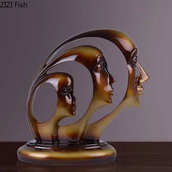 

European Abstract Figure Decoration Creative Personality Home Wine Cabinet Living Room Room Soft Decoration Craft Decoration